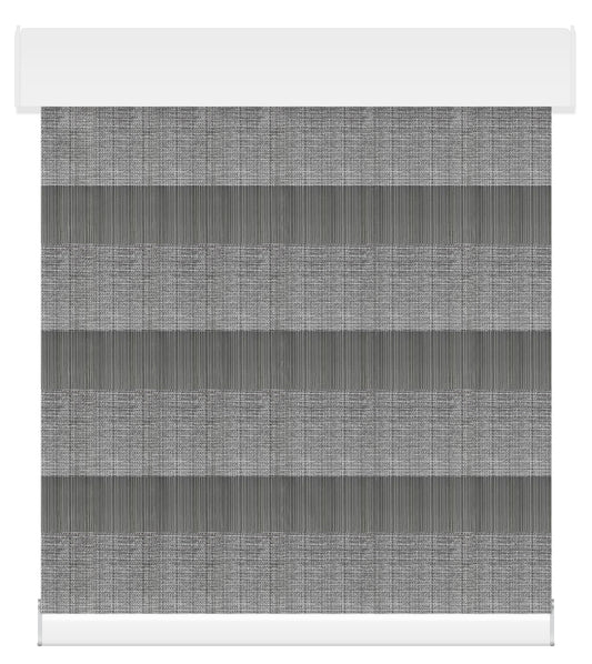 Toile Alternée Gris Cendres